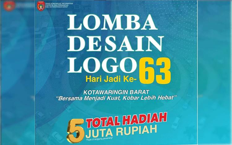 Pemkab Kotawaringin Barat Gelar Lomba Desain Logo Hari Jadi Kabupaten Kobar